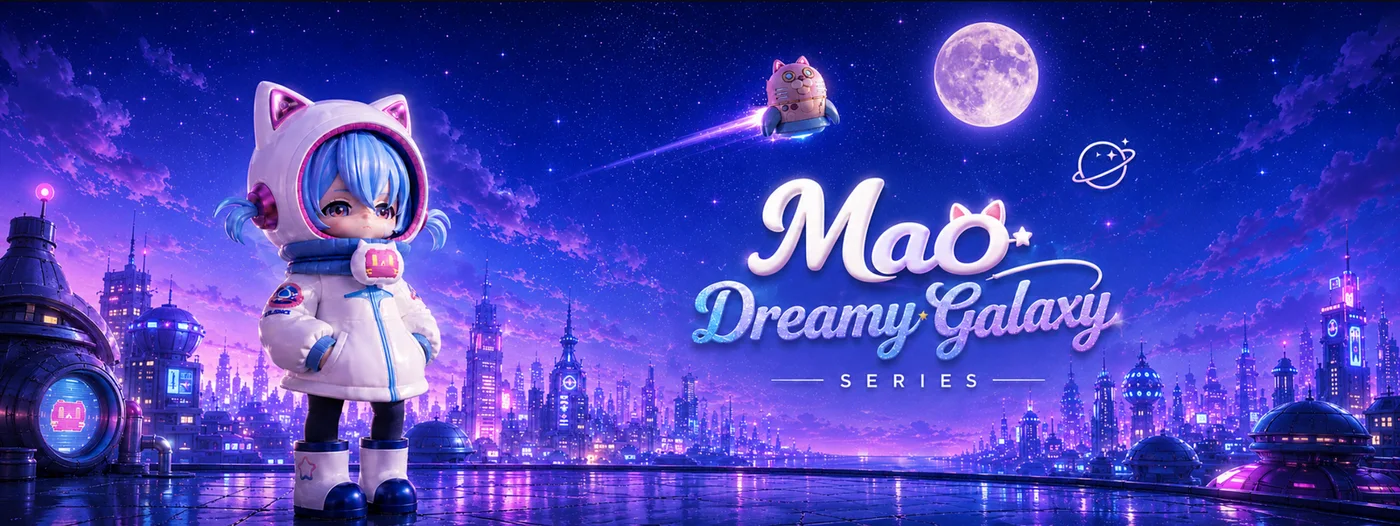 JTE LAND公式ストアのMao Dreamy Galaxy Seriesのビジュアル